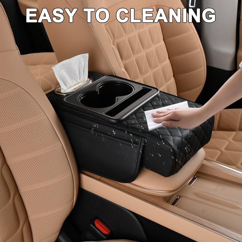 Multifunctional Car Armrest Cushion - 2-in-1 Auto Armrest Cushion, Storage