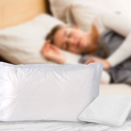 Disposable pillow cover, portable sanitary non-woven cover, massage pillow, travel supplies skin care 9ea