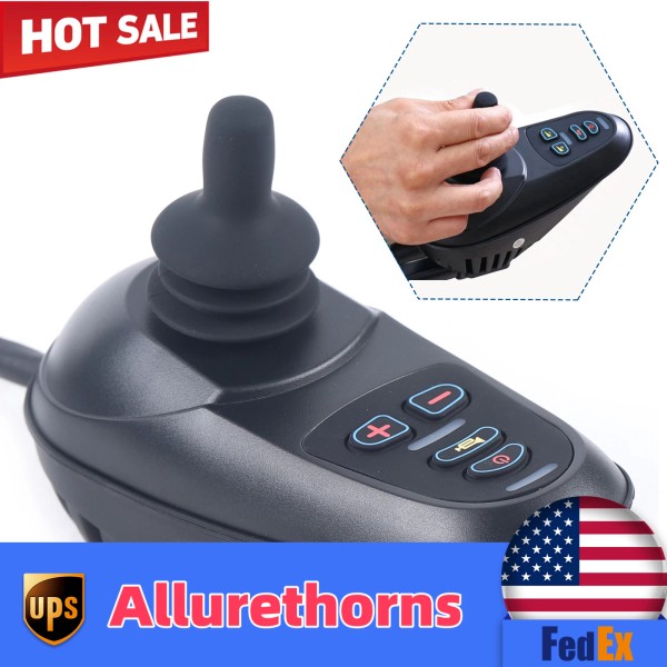 Unbranded Waterproof Electric Power Wheelchair Controller Part Accessories 4 Keys