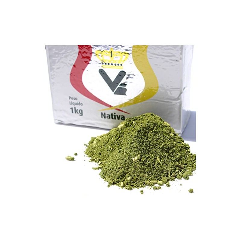 Yerba Mate Rei Verde Chimarrao 1kg - Molienda Nativa de