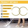 100100 Vacuum Cleaner Attachment Compression Ring Replacement for Proteam Commercial