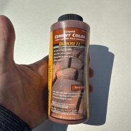Quikrete  10 oz. Liquid Cement Color  Terra Cotta