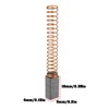 EMSea 2 Coppie Spazzole Carbone per Macchina da Cucire 4