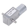 Double Shaft Gear Motor Self Locking CW CCW Aluminum Alloy