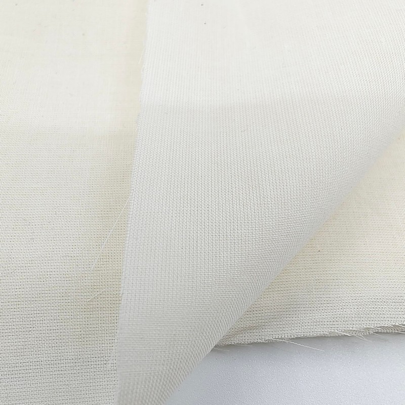 Muslin Fabric Unbleached, 100% Cotton, 5 Yards x 62" Wide