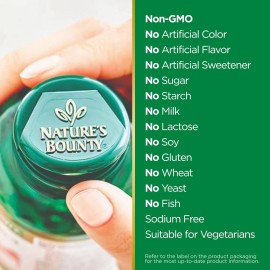 Nature’s Bounty Nature's Bounty Mega Chromium Picolinate Mineral Supplement Tablets 800mcg 50 Ct