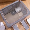 Steel frame bedding organizer living box 22L 66L 100L, 100L
