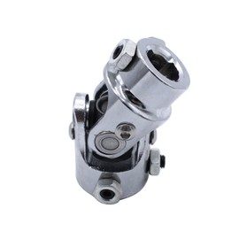 1 PC SHLPDFM Single Universal Joint Stainless Steel 1" DD X 3/4" DD Universal Steering Shaft U Joint Coupler
