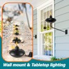 FAN-Torches 6 Pack Wall Mounted Citronella Torches, 18 oz Garden