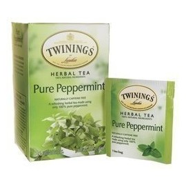 Twinings Pure Peppermint Herbal Tea, 1.41-Ounce Boxes (Pack of 6) ( Value Bulk Multi-pack)
