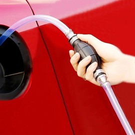 Manual Fuel Transfer Pump, Oil & Water Suction Pump with Durable Large Flow Direction for Various Vehicles