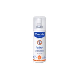 Mustela Repellente Zanzare, Viso e Corpo, Neonati dai 2 Mesi, Bambini, Tutta la Famiglia, anche in Gravidanza - Respinge Zanzare e Zanzare Tigre fino a 8 Ore, Zecche fino a 7 Ore (100ml)