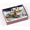Whistle Stop Christmas Card - Set of 15 by Vermont