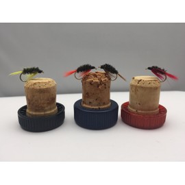 BestCity Fly Fishing Coloured and Natural Diawl Bach 24 Flies + FREE FLY BOX Size 10-16 Trout Flies