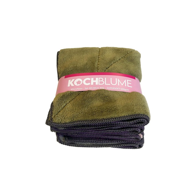Kochblume Microfibre Cloth Colour Mix Set 4-8-12 | Microfibre Cloth