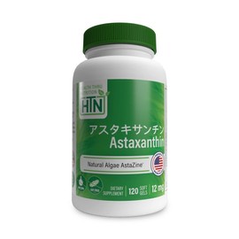 Health Thru 12mg - (120 Nutrition (Health Thru Neutral) Astaxanthin Triple Strongs, 1 Count / Health Thru 12mg - (120 Nutrition(헬스 스루 중립) 아스타크산틴 트리플 스트롱스, 1개