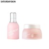 SATURDAYSKIN Waterfall Glacier Water Cream + Wide Awake Brightening Eye Cream Set 2items