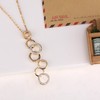KRUCKEL olympics we are the world 18k Shiny sparkling necklace