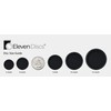 Eleven Discs 1½-Inch Translucent Plastic Discbound Notebook and Planner Expansion