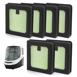 Paquete de 6 filtros HEPA compatibles con el secador de botellas Baby Brezza Advanced y Baby Brezza Bottle Washer Pro