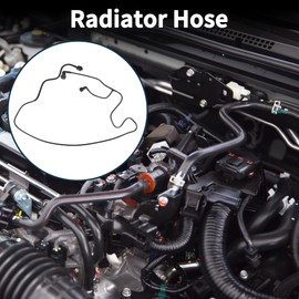 RATCHROLL Radiator Hose for Volvo XC60 2014-2024 Plastic 1 Pcs Coolant Pipe