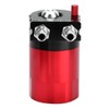 Car Modification Accessories 300ml Baffled Universal Oil Catch Breather Can