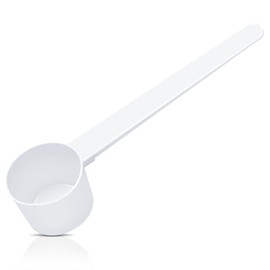 Measuring Spoon, Dosing Spoon 5 g, Transparent with Scale 2 g, 3 g, 4 g Scales (White)