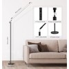 SAMPHON LED Floor Lamp, Bright Eye-Care Standing Lamp, Home Decor