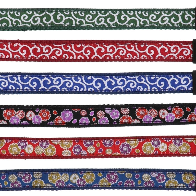 ペティオ (Petio) 犬雅 唐草リード レッド M サイズ