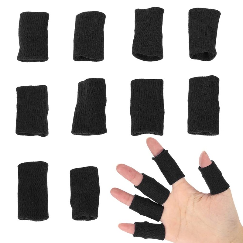 10 piezas Mangas para dedos, protector para dedos Tirantes de