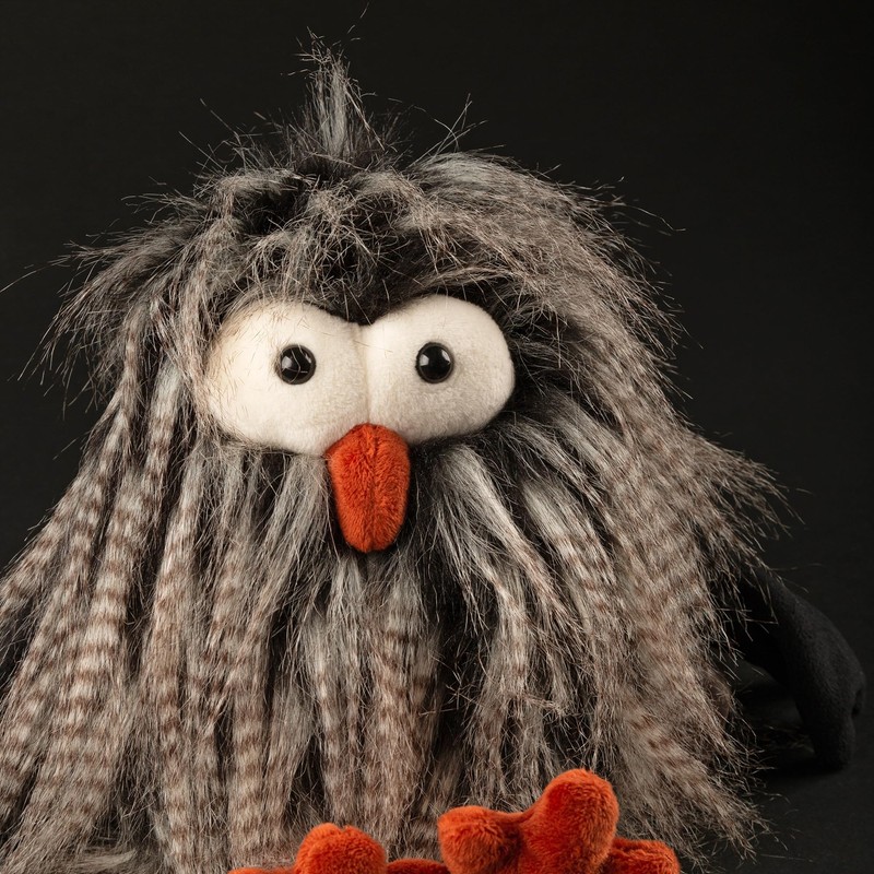 sigikid Owl Kikeriki Bowl Grey/Brown