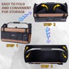 VSHXENG 20 Inch Tool Bag, Foldable 19 Pockets Tool Tote