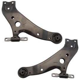 TRQ Front Lower Control Arm Set Compatible with 2010-2022 Lexus RX350 2018-2022 RX350L RX450h RX450hL 2008-2019 Toyota Highlander 2009-2015 Venza