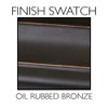 Design House 538421 Calisto Towel Ring, Oil Rubbed Bronze, One