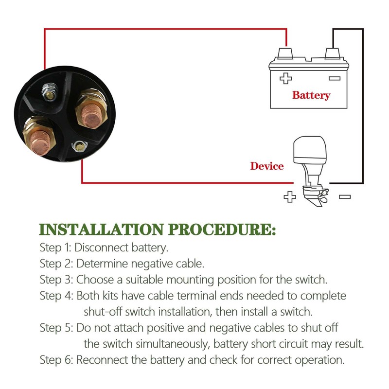 Tesmirror Master Battery Disconnect Switch - Silver 2000 Amp Master