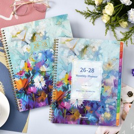 2026-2028 Monthly Planner - 3 Year Monthly Planner 2026-2028, JAN 2026 - DEC 2028, 2026 Calendar Planner with 36 Monthly Tabs, Notes Pages, Inner Pocket, Great for Long-Term Planning