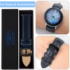 Ottoody Genuine Leather Replacement Watch Band, 0.71, 0.75, 0.79, 0.83,