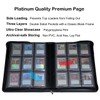 Top loader Binder, Holds 432 Top Loaders, 9 Pockets Top
