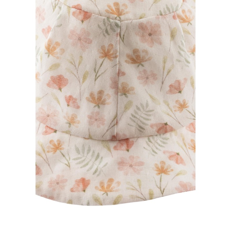 Sterntaler Girls' Children's Cotton Printed Sun Hat with Flower Design,