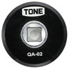 Tone QA-02 Quick Turn Adapter for Ratchets, 1/4" Connector, Black