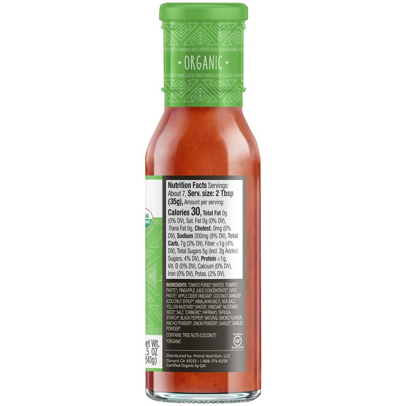 Primal Kitchen Organic BBQ Sauce | Made with Real Ingredients