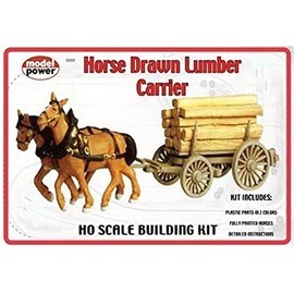 Model Power Horse Drawn Lumber Carrier Kit