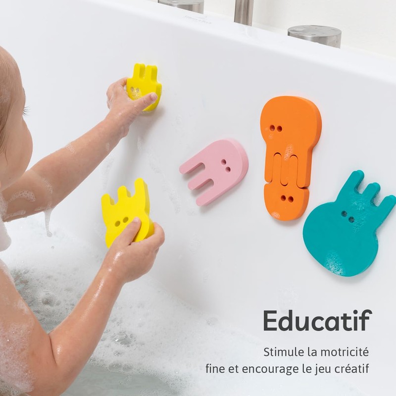 Quut 171003 Quutopia Jellyfish Bath Puzzle Create, Imagine, Play