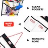 Rough Enough Locker Organizer Hanging Accessories Storage Organization with 4