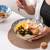 YALONG 8 INCH Ramen Bowls Set of 4, 38 oz