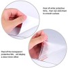 BBTO Self Adhesive Mirror Sheets 9 Pieces Various Sizes Non