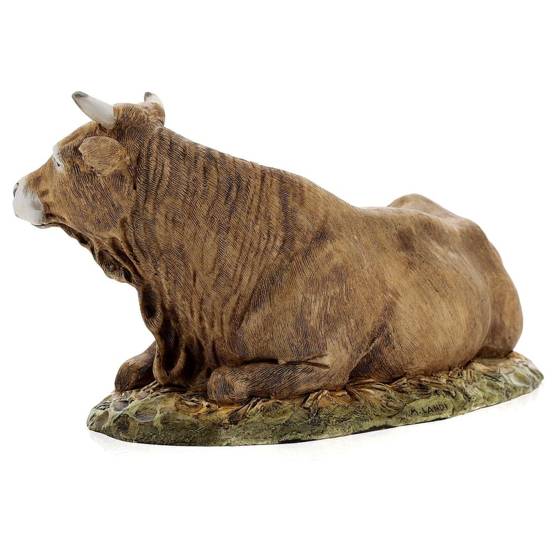 Holyart Ox for Landi Nativity Scene 18 cm High