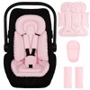Infant Car Seat Insert with 3 Strap Covers, Reversible Car
