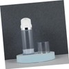 Outanaya 4pcs Airless Pump Dispenser Durable Transparent Lotion Travel Bottles