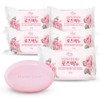 Dongseo C&G Fragrant Rose Face Wash Soap 150g 5pcs / 동서씨앤지 향이 좋은 로즈 세수 세안 비누 150g 5개
